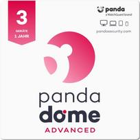Antivirusinė programa Panda Dome Advanced 2025 - debesų antivirusinė, Vpn, šeimos apsauga (3 įrenginiai)