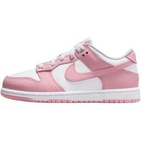 Nike Dunk Low PS vidutinio švelnumo rožiniai vaikiški kedai balti FB9108-125 32 white