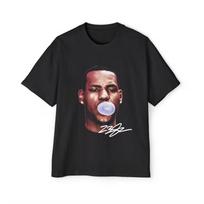 Lebrono Jameso Krepšinio Žvaigždės Marškinėliai, Moteriški Trumpomis Rankovėmis Marškinėliai, Amerikietiški Retro Marškinėliai, Vasaros Viršus, Vyriški Gatvės Drabužiai M brown