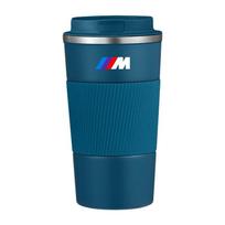 1 vnt. Automobiliniai vakuuminiai termosai Kavos puodelis Kelioninis Nešiojami Izoliuoti Buteliai BMW M E34 E36 E60 E90 E46 E39 E70 F10 F20 F30 X5 X6 X1 M3 M5 M6 E71 F01 F02 mėlyna