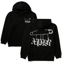 XPLR Sam and Colby Punk Segė Merch Džemperis Unisex Džemperis Sportinė Apranga Laisvalaikio Drabužiai XL black