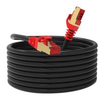 Snanshi lan kabelis lauko sąlygoms 30 metrų - tinklo kabelis ethernet kabelis didelis greitis 10gbps 600 mhz gigabitinis cat7 interneto tinklo ethernet kabelis dvigubo ekranavimo
