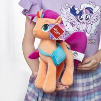 Aoger Autentiškas „My Little Pony“ pliušinis žaislas Lzzy Moonbow Sunny Starscout Pipp Petals Zipp Storm Hitch Trailblazer Animacinis lėlė beige