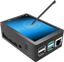 Monitorius Skirtas raspberry pi 4 jutiklinis ekranas su dėklu, 3,5 colio jutiklinis ekranas su ventiliatoriumi, 320 x 480 monitorius tft lcd žaidimų ekranas