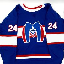 Shane Hollander 24 Monrealio Metro Crewneck Megztinis TV Šildomas Rivalystės Spaudinys Megztiniai Ilgomis Rankovėmis Vyriški Moteriški Drabužiai L blue