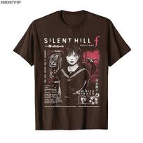 „Silent Hill f Shimizu Hinako“ marškinėliai vyrams ir moterims, 100 % medvilnės, trumpomis rankovėmis, P525 M black