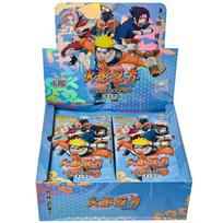 Originali Naruto Kortelių Dėžutė Anime Figūrėlė Kortelių Booster Pakuotė Sasuke Kolekcija Flash Kortelė Žaislas Gimtadienio Kalėdinė Dovana Vaikams