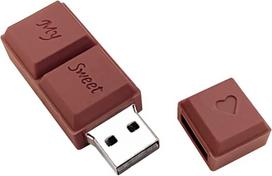 USB laikmena Uflatek 32gb usb 2.0 flash atmintinė silikoninė atmintinė šokolado formos pendrive didelės spartos atmintinė ruda u disko sulankstoma atmintis kompiuteriams ir planšetiniams kompiuteriams