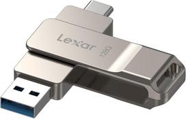 USB laikmena Lexar D40e 128gb dvigubas Usb 3.2 Gen 1 Type-c atmintukas, Usb-c atmintinė, metalinis korpusas, pasukamas dizainas, suderinamas su Iphone 16