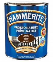 "Hammerite" rūdžių dažai 0,7l rudi antikoroziniai metalui, blizgūs