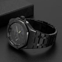 Skirta Casio G-Shock GA-2100 GA-2110 Farmhouse Oak Modifikuotas Nerūdijantis Plienas AP Stiliaus 3-oji Kartą 4 Atstovai su Dėklu For GA2100 black