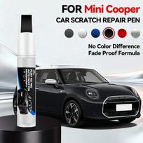 Mini Cooper 1990-2026  Dažų taisymo pieštukas Palieskite įbrėžimų šalinimo priemonę „Pasidaryk pats“ Automobilio aksesuarai Juoda Balta Sidabrinė Pilka Mėlyna Raudona black