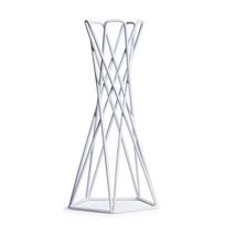 Oro augalo laikiklis Metalinis gėlių vazonų stovas Geometrinis geležinis Tillandsia laikiklis Stalo namų sodo ornamentas balta