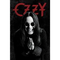 Ozzy Osbourne tematikos retro skardos ženklas roko barui, muzikos kambariui, sienų dekoravimui