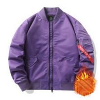 Bomber tipo striukė, Mokyklinė uniforma, Karinė striukė, Retro rudens ir žiemos darbo drabužiai, Beisbolo uniforma vyrams L blue