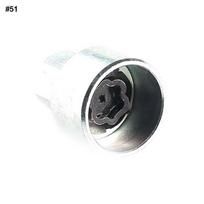 Rato varžtas nuo vagystės #43/45/46/51/53/55/56/57/58/60 Nuėmimo rakto lizdas BMW F20/F21 F30/F31 F32/F34 black