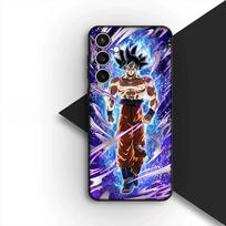 Telefono dėklas Samsung Galaxy S22 S21 S20 FE Ultra Plus A07 A17 A15 A16 A25 A57 A37 Dėklas Beerus Dragon Balls Goku DragonBalls Samsung A07 blue