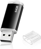 USB laikmena Usb atmintinė 64gb pen drive 64gb usb flash atmintinė 64gb (juoda)