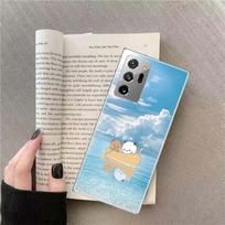 Cute BuBu DuDu Phone Case for Samsung A17 A37 A57 A07 A16 A26 A36 A56 A05S A15 A25 A35 A55 Galaxy A03 A13 A23 A33 A53 A50S A51 A Samsung A31 white