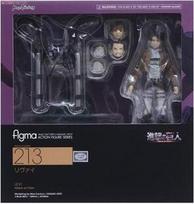 Figma 3 Stiliaus Attack on Titan Anime Shingeki no Kyojin Žvalgybos Legionas Levi Dėžėje PVC Veiksmo Figūrėlės Modelis Žaislas Dovana no box gray