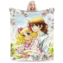 Candy Candy pledai Šiltas minkštas purus pliušinis metamas pledas mergaitėms berniukams Namų dekoras Flanelinis lovatiesė Lovos užvalkalas 75cmx90cm beige