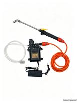 Aukšto slėgio elektrinė oro kondicionierių valymo mašina vidaus ir lauko naudojimui Dual motor with universal fan-shaped nozzle