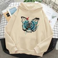 Life Is Strange Hoodies Moteriški Kawaii Japoniški Fleece Megztiniai Su Gobtuvu Moteriški Streetwear Megztiniai Su Gobtuvu M white