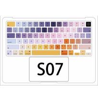Macbook Air/Pro/Neo M1 M2 M3 M4 M5 Dopamino spalvos klaviatūros lipdukai / Mikro matinė minkšto popieriaus klaviatūros plėvelė / Anti-scratch Dekoratyvinė klaviatūra Remark Macbook Model