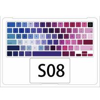 Macbook Air/Pro/Neo M1 M2 M3 M4 M5 Dopamino spalvos klaviatūros lipdukai / Mikro matinė minkšto popieriaus klaviatūros plėvelė / Anti-scratch Dekoratyvinė klaviatūra Macbook Air 13(M1)-A2337