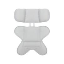DOONA 4-in-1 vežimėlio sėdynės ir lopšio pagalvėlė su saugos pamušalu šviesiai pilka spalva