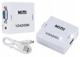 Konverteris adapteris perėjimas iš Vga D-sub į Hdmi + Audio garsas Usb Hd36