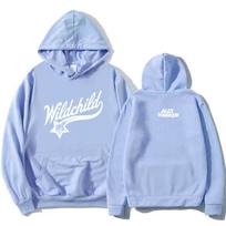 Alex Warren WILDCHILD Hoodies Ilgomis Rankovėmis Laisvalaikio Moteriški/Vyriški Džemperiai Vilnos Minkšti Unisex Streetwear Grafiniai Merch Spausdinti Drabužiai M white
