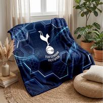 Tottenham Hotspur Themos pledas Minkštas flanelinis pledas Pliušinis užtiesalas Jaukus sofos-lovos pledas namų dekoravimui 75x90cm