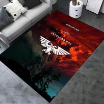 2025 Naujas Warhammer 40K kilimas svetainei, miegamajam, namų sofos dekoravimui, vaikų žaidimų neslystantis grindų kilimėlis 40x60cm( 15x23in )
