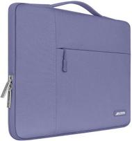 Mosiso nešiojamojo kompiuterio dėklas, suderinamas su Macbook Air 13 colių M3 A3113 M2 A2681 M1 A2337 A2179 A1932/pro 13 M2 M1 2024-2016, poliesterinis daugiafunkcinis dėklas, levandų pilka