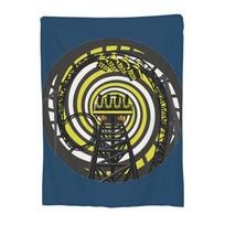 The Smiler Alton Towers Resort Park Antklodė Minkšta Šilta Flanelinė Mesti Antklodę Lovos Patalynė Svetainė Iškylos Kelionė Namai Sofa Size: 75*100cm, Weight: 230 GSM