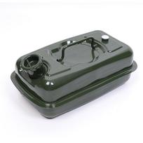 5L/10L/20L Benzino bakas 410 nerūdijančio plieno Automobilio atsarginis degalų bakas Naujas Atsarginis bakas Lauko B-3L Green-Iron Cap gray
