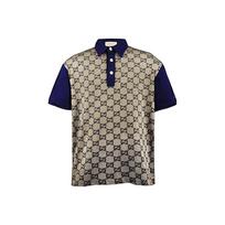 GUCCI SS22 Lido Polo marškinėliai Vyriški Smėlio spalvos 682015-XJD1-F2480 One Size 1 smėlis