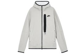 Nike tech fleece full-zip winterized hoodie XL white