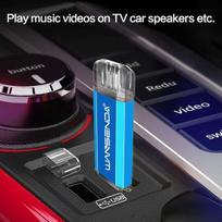 USB laikmena Usb atmintinė 64gb type c usb atmintinė 3.0 64gb atminties kortelė 64gb, skirta type-c android įrenginiams / pc / mac (64gb, mėlyna)