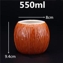 400ml Tiki Bokalai Kokteilių Taurė Alaus Vyno Bokalas Keraminiai Tiki Bokalai Meno Amatai Kūrybingi Havajų Bokalai send as picture