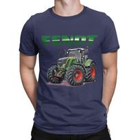 Fendt GerUnisex Tractors Novelty 100 Cotton TShirt Fendt Tees Tops For Unisex XL blue