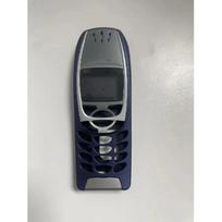 Nokia 6310 6310i dėklas korpusas baterija per vidurinį rėmelį priekinį rėmelį keičiama dalis (Nėra telefono klaviatūros) mėlyna