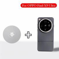 Originalus magnetinis dėklas, skirtas OPPO Find X9 Ultra, belaidžio įkrovimo galinė dangtelio dėžutė, skirta OPPO FIND X9 ULTRA 1PC&ForOPPOFindX9Ultra juoda