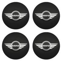 4 vnt. 56 mm automobilio ratlankio dangtelio emblemos lipdukas BMW M 50-mečiui E39 E46 E90 E36 E60 E34 E30 F30 X5 X6 71 E92 E93 E87 E83 F31 F22 F34 oranžinė
