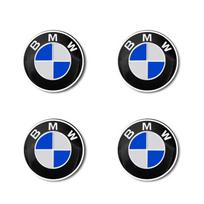 4 vnt. 56 mm automobilio ratlankio dangtelio emblemos lipdukas BMW M 50-mečiui E39 E46 E90 E36 E60 E34 E30 F30 X5 X6 71 E92 E93 E87 E83 F31 F22 F34 black