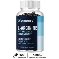 Xemenry - L-Arginine + Citrulline - Nitric Oxide Supplement - Sports 120*1