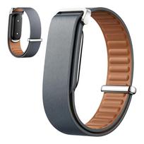 Google Fitbit Air dirželis Odiniai laikrodžio dirželiai Reguliuojamas Patogus Pakeičiamas Apyrankė Išmaniajam laikrodžiui gray
