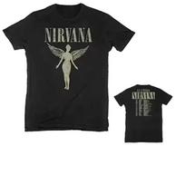 Nirvana in Utero Album Mens T-and kids tshirt Licensed High-end Luxury Is for Both Men and Women Top Y2k 2026 Summer 100 gray