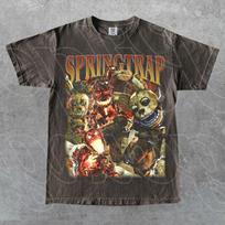 Limited Springtrap Five Nights At Freddy's T-Shirt, Gift For Woman and Man Unisex T-Shirt FD S gray